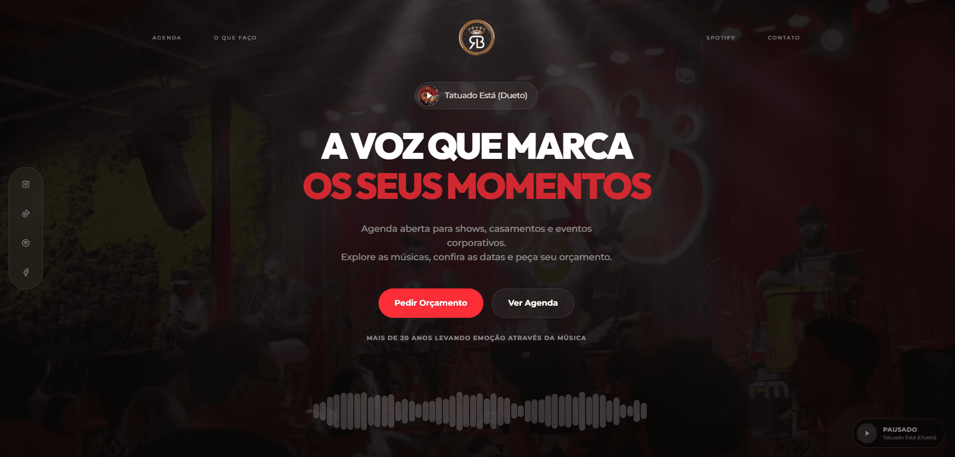 Preview do projeto Rafa Braga